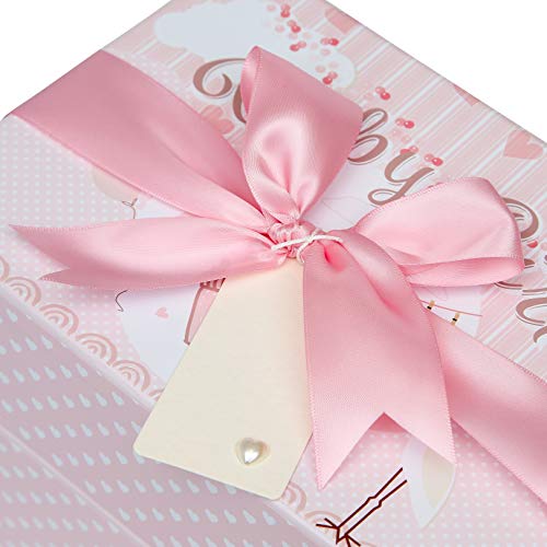 Baby Gift Set - Baby Hamper Newborn Essentials in 2 Pink Cases