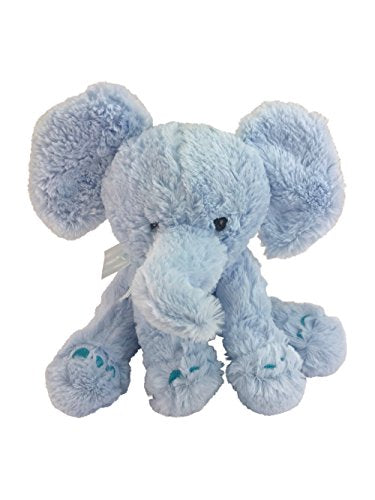 Elephant Teddy - Blue Plush Adorably Soft Baby Teddy