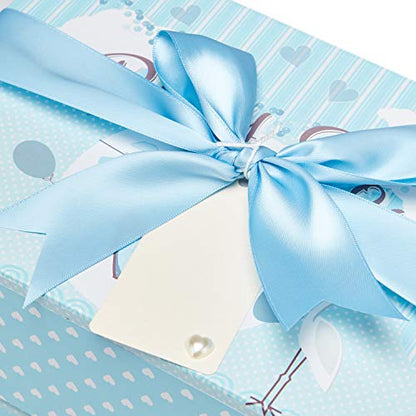 Baby Gift Set - Baby Hamper Newborn Essentials in 2 Blue Cases