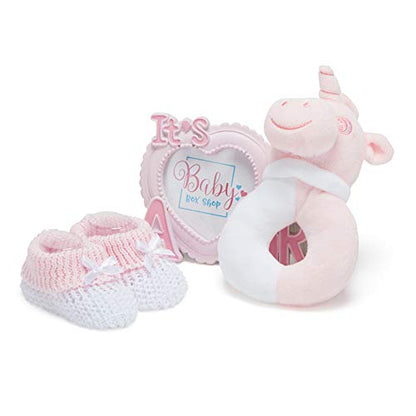 Baby Gift Set - Baby Hamper Newborn Essentials in Small Pink Case