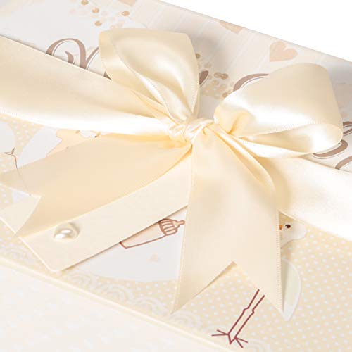 Make Your Own Baby Hamper - 2 Cream Cases 1 Ribbon 1 Gift Card