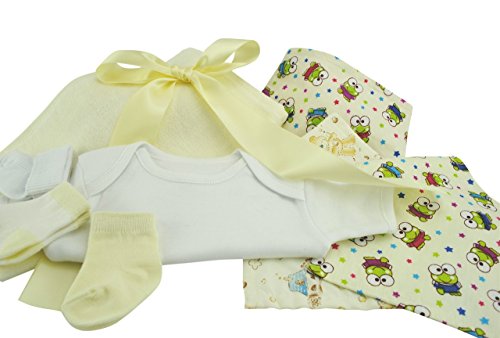 Baby Gift Set Unisex - Lemon 4 x Cupcakes of baby clothes