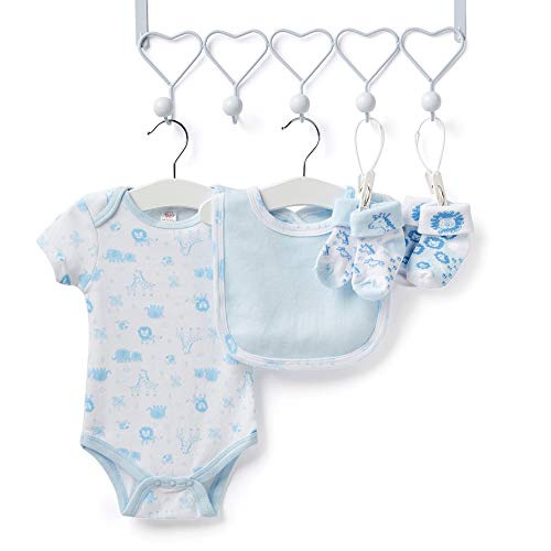 Baby Gift Set - Baby Hamper Newborn Essentials in 2 Blue Cases