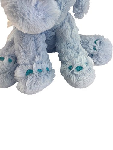 Elephant Teddy - Blue Plush Adorably Soft Baby Teddy