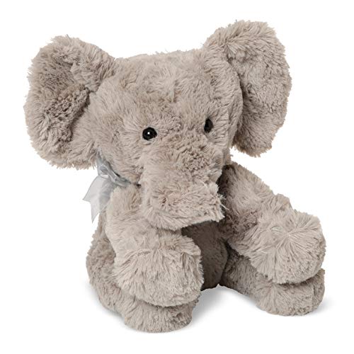 Elephant Teddy - Grey Plush Adorably Soft Baby Teddy