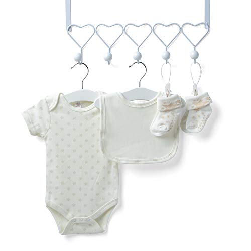 Baby Gift Set - Baby Hamper Newborn Essentials in 2 Cream Cases