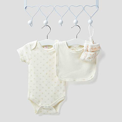 Baby Gift Set - Baby Hamper Newborn Essentials in Cream Case