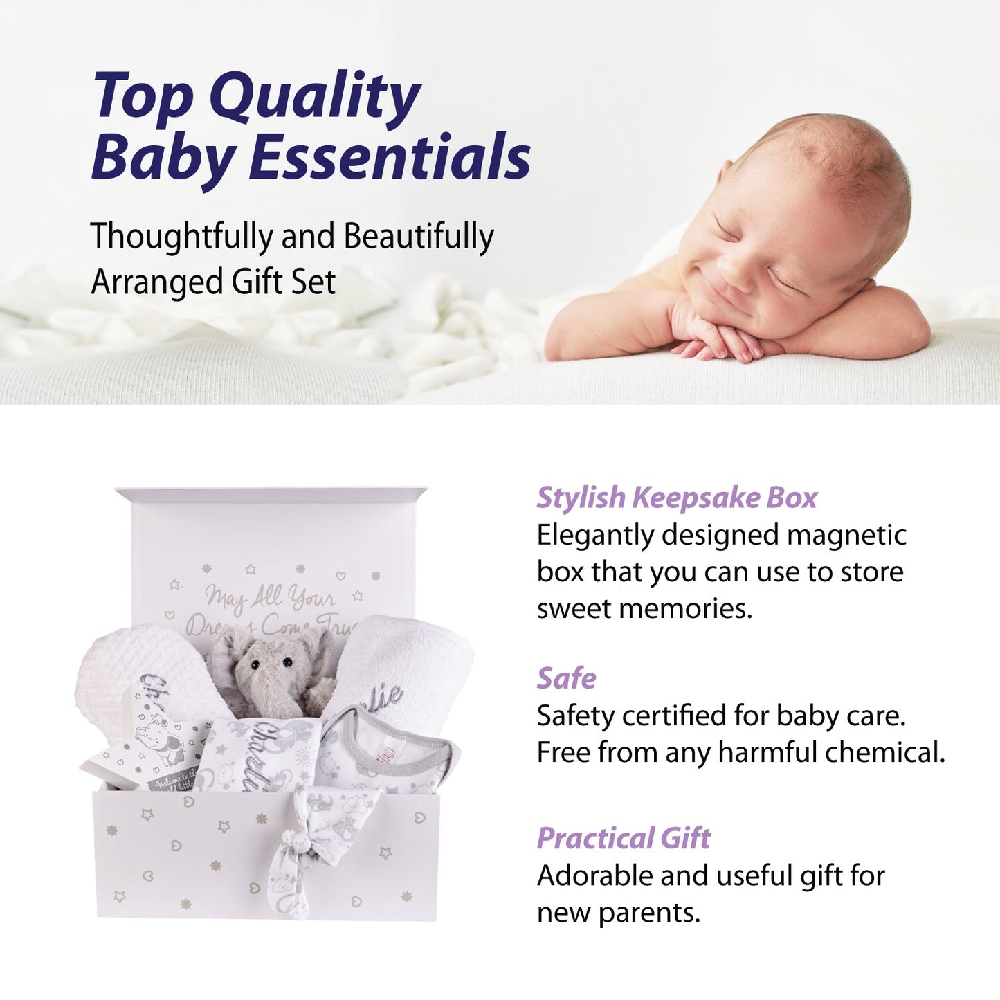 Baby Gift Set - Baby Gift Box Newborn Essentials