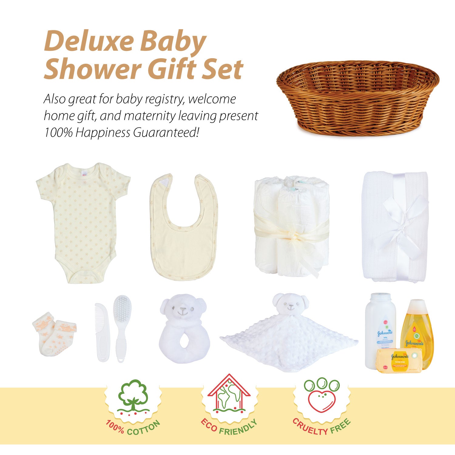 Baby Gift Set – Baby Gift Baskets Full of Newborn Essentials