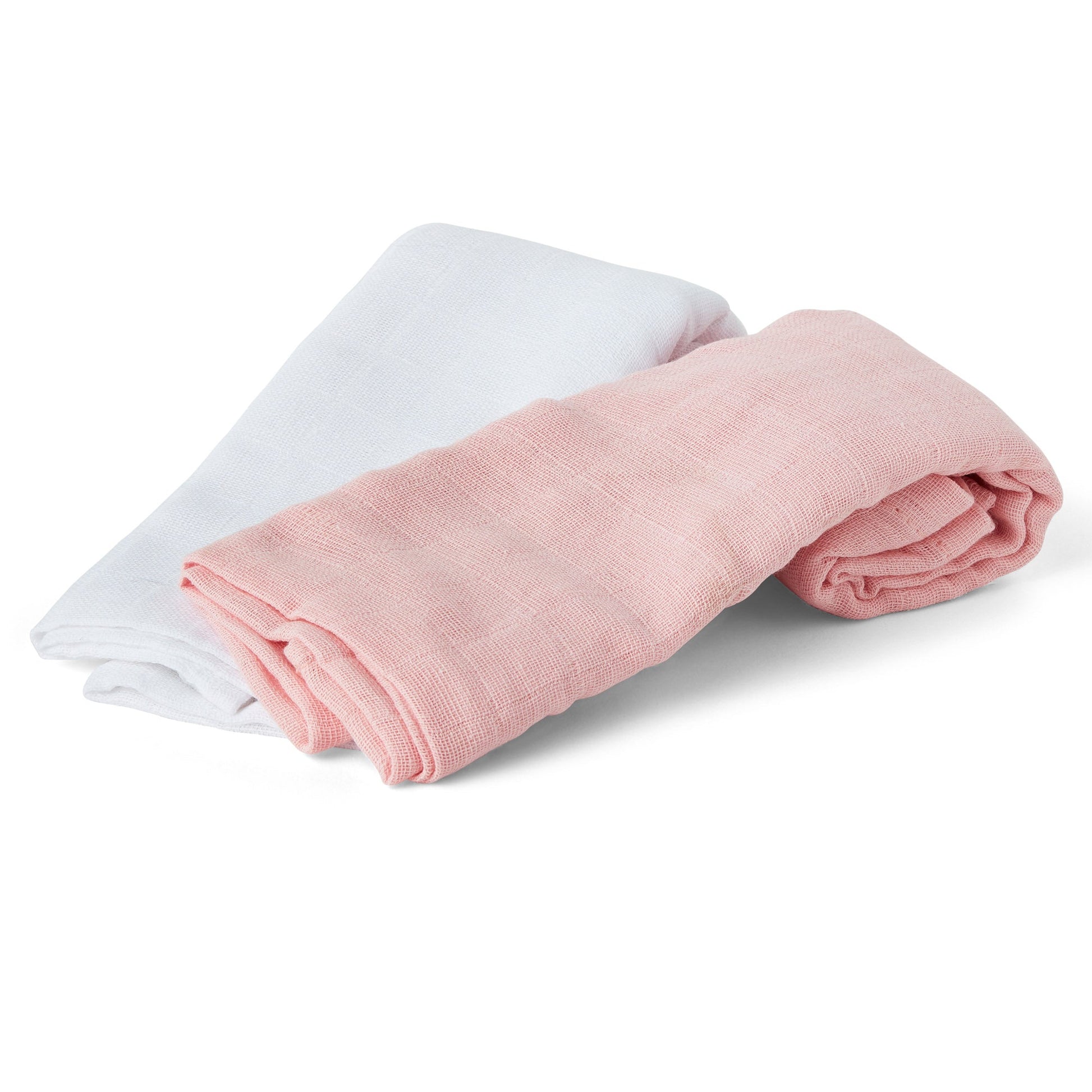 Personalised Pink Baby Gift Set Blanket, Comforter Muslins