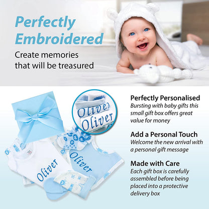 Baby Gifts – Personalised Gifts in Blue Gift Box