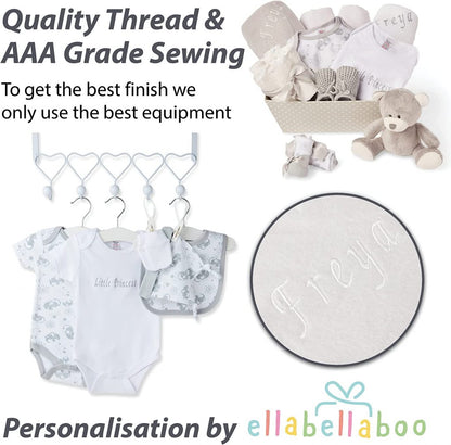 Personalised Baby Gifts - Baby Gifts Newborn, Baby Essentials for Gender Reveal, Gift for New Baby, Personalised New Baby Gifts