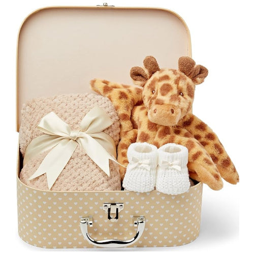 Baby Gift Set - White Stars Giraffe