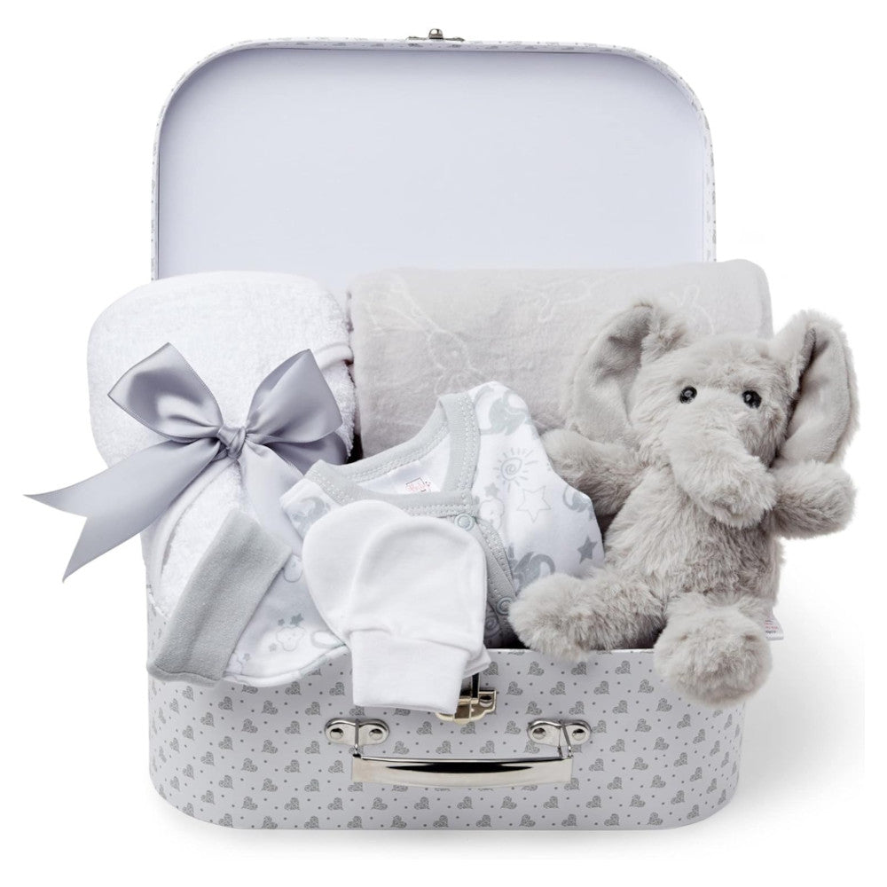 Unisex Baby Gift Set - White Stars Premature