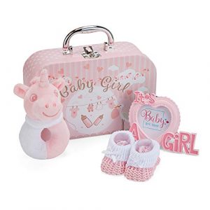 Baby Gift Set – Baby Hamper Newborn Essentials in Small Pink Case