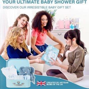 Personalised Baby Gift Set – 1 x Blue Hamper with 2 x Customised Items