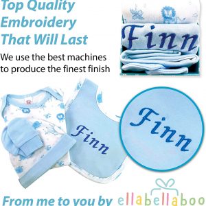 Baby Gifts – Personalised Gift Set in Blue Gift Box