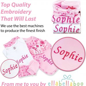 Baby Gifts – Personalised Gifts in Pink Gift Box